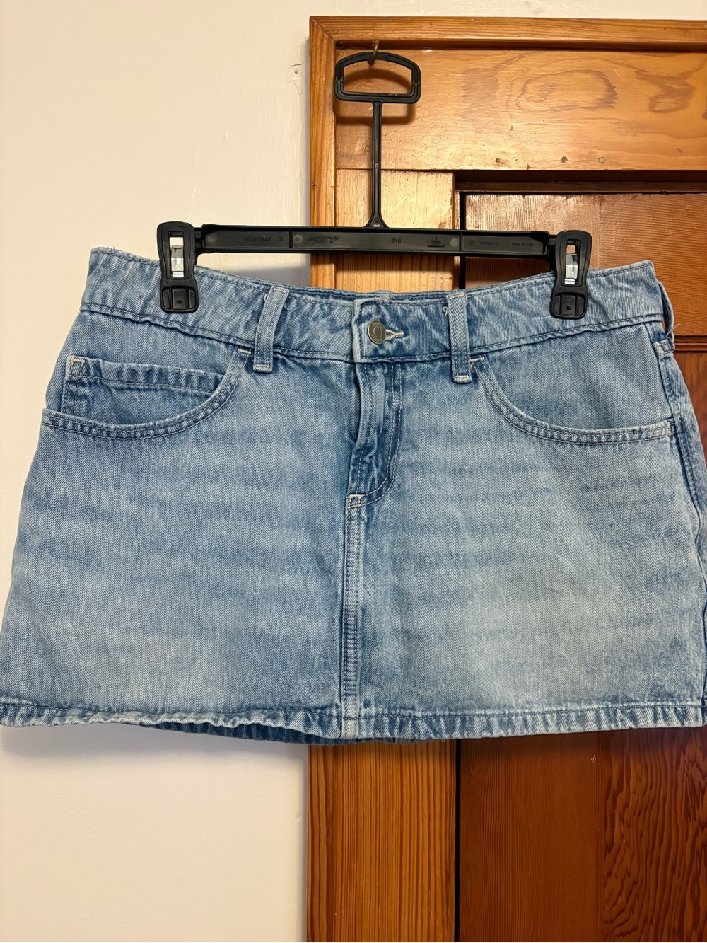 Hollister Light Blue Denim skort